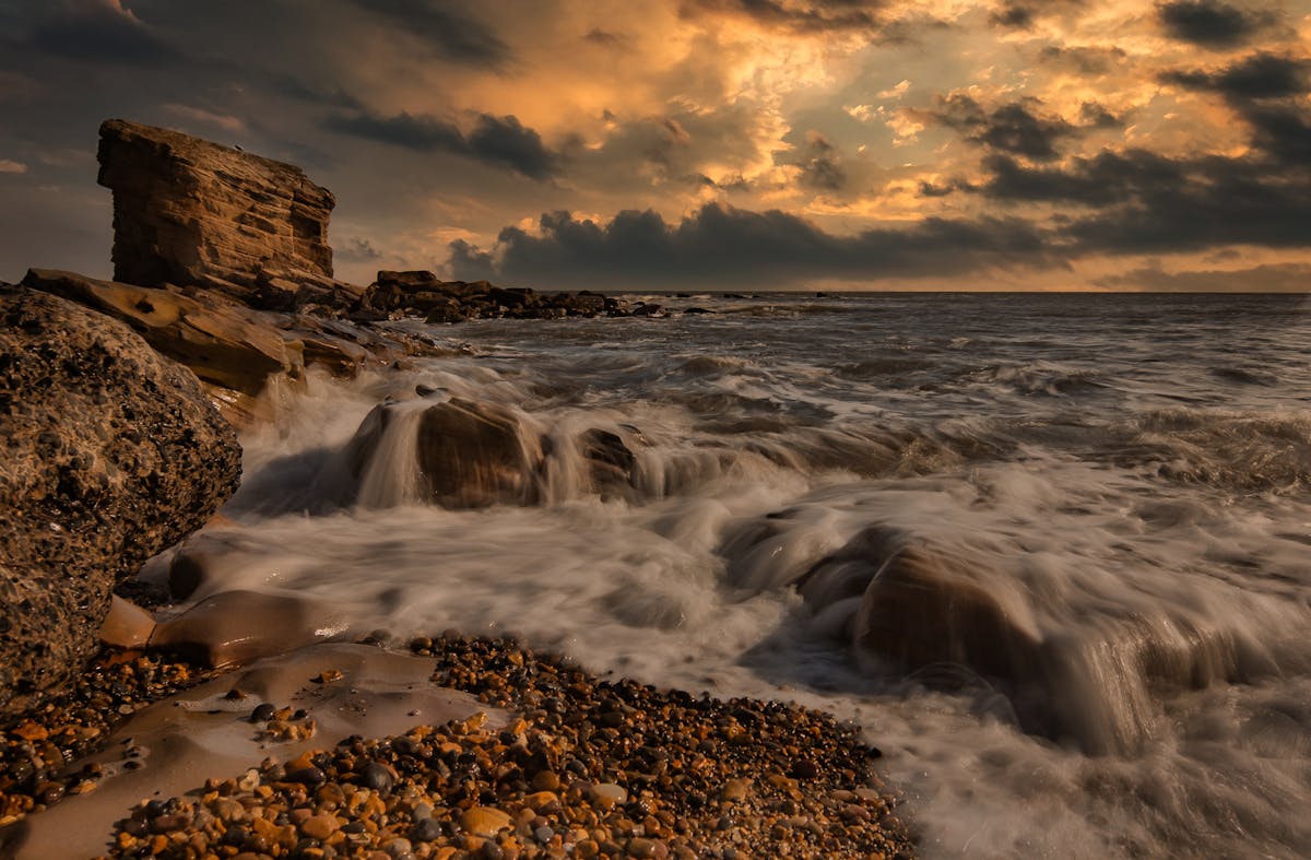 Durham Heritage Coast dramatic cliffs